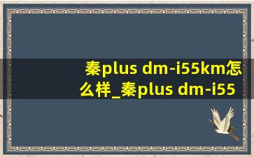 秦plus dm-i55km怎么样_秦plus dm-i55km满油满电续航